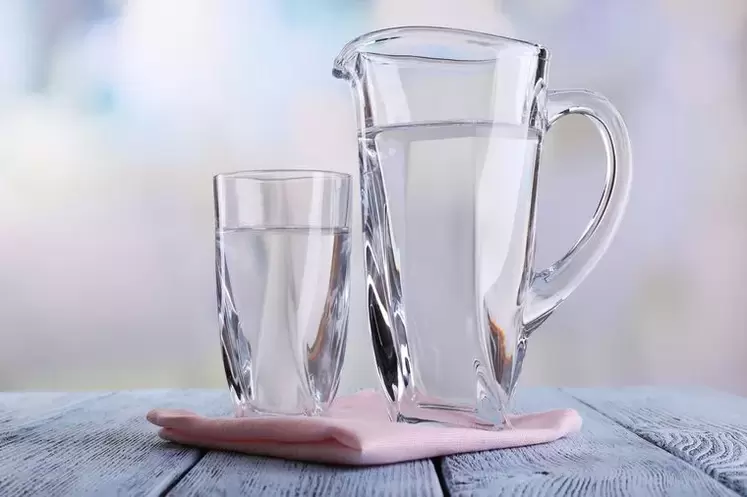 eau pour boire régime