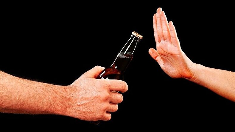 éviter les boissons alcoolisées
