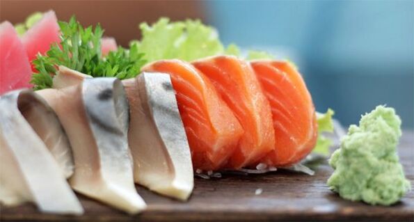 Dans le régime japonais, on peut manger du poisson, mais sans sel